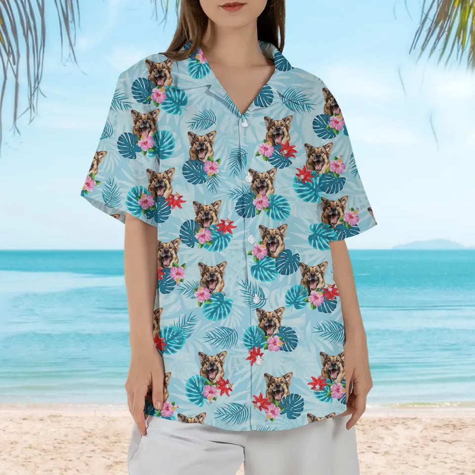 Create Your Own Hawaiian Shirt With Pet Photo