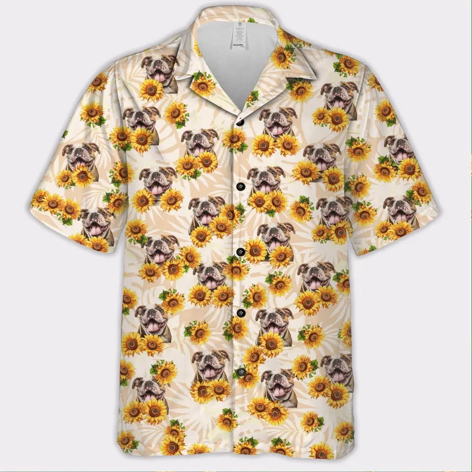 Custom Your Own Hawaiian Shirt With Your Pet Photo