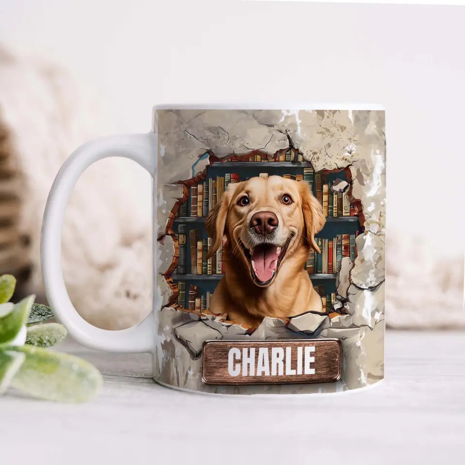 Personalized 3D Mug With Your Pet Photo