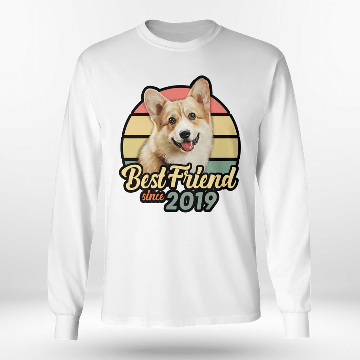 Custom T Shirt With Pet Face | Personalized Gift For Dog & Cat Lovers | Best Friend Unisex T Shirt