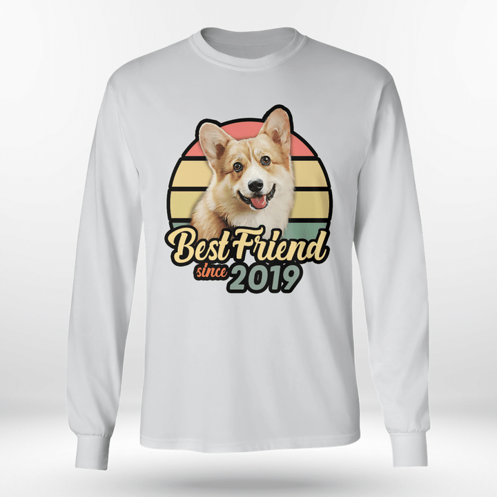 Custom T Shirt With Pet Face | Personalized Gift For Dog & Cat Lovers | Best Friend Unisex T Shirt