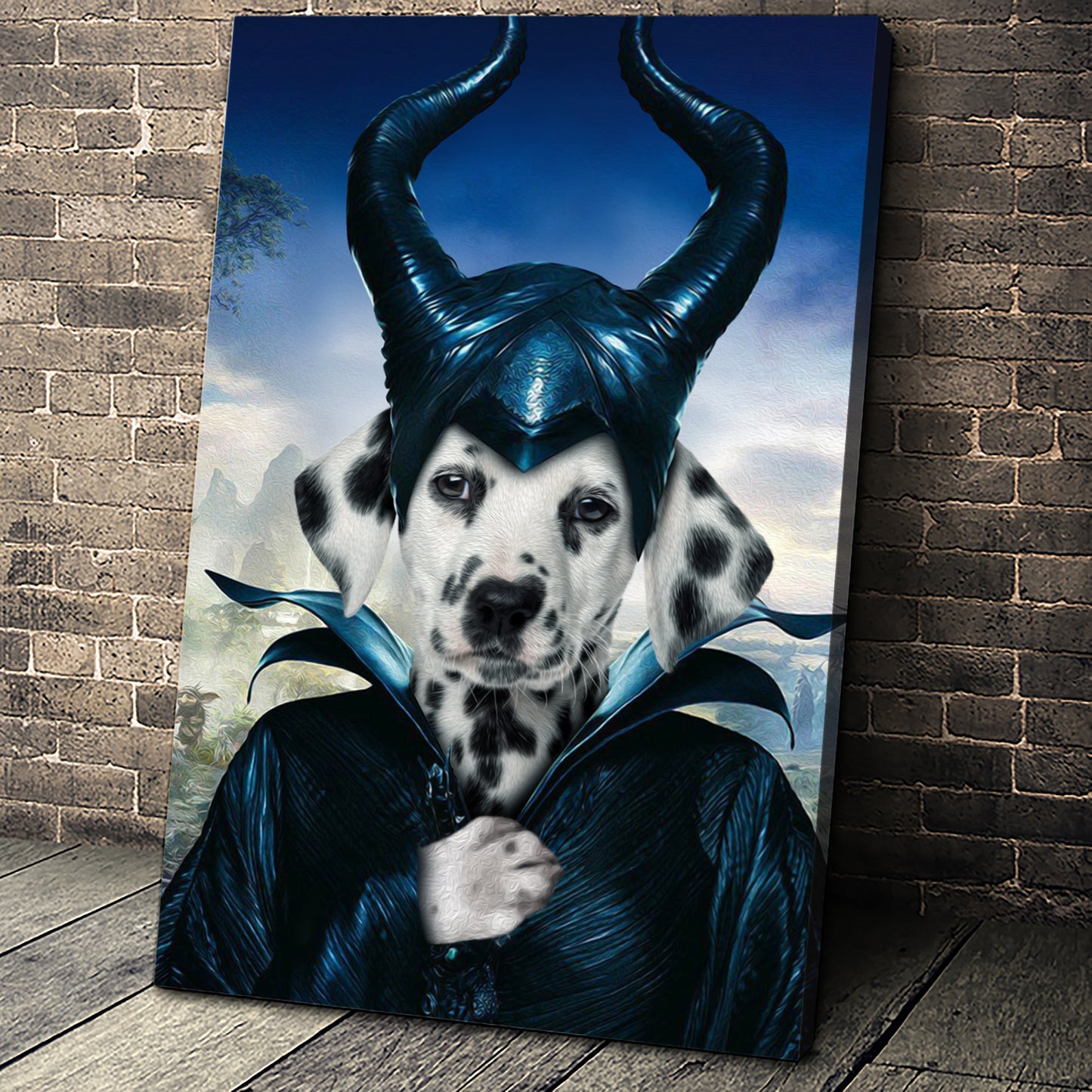 The Pawnificent Custom Pet Portrait - Noble Pawtrait