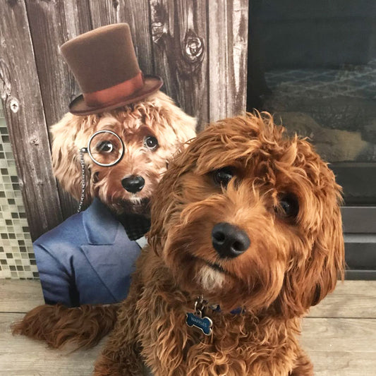 The Mr. Custom Pet Portrait - Noble Pawtrait