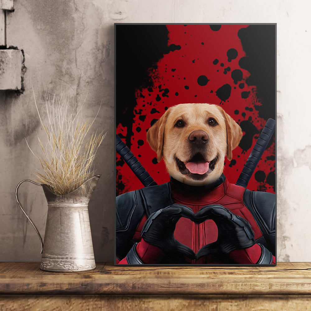 The Dead Paw Custom Pet Portrait Poster - Noble Pawtrait