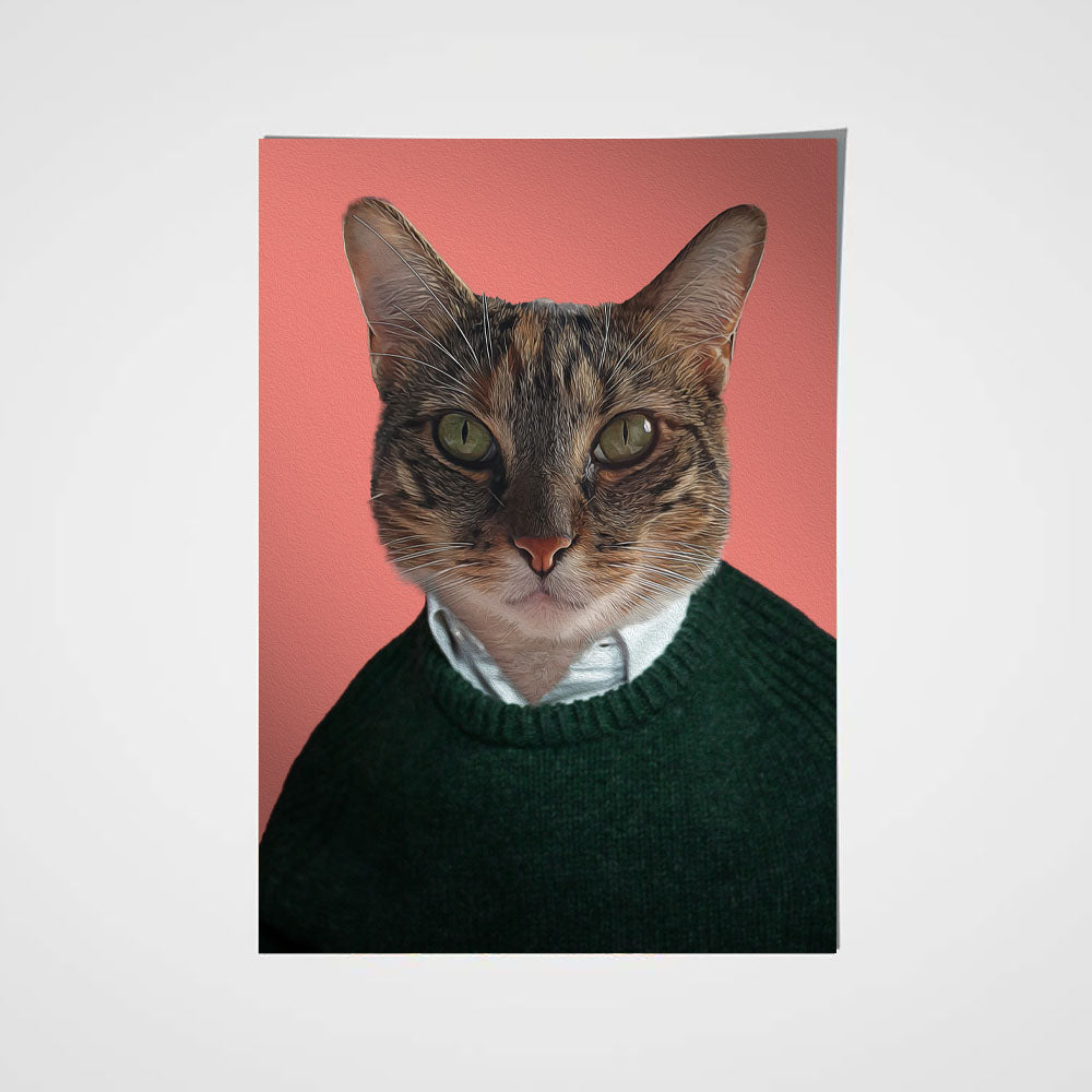 The Good Guy Custom Pet Portrait - Noble Pawtrait