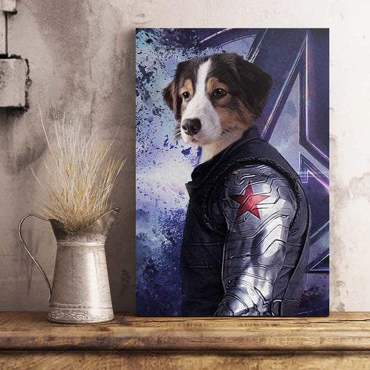 The Metal Arm/The Winter Warrior Custom Pet Portrait - Noble Pawtrait
