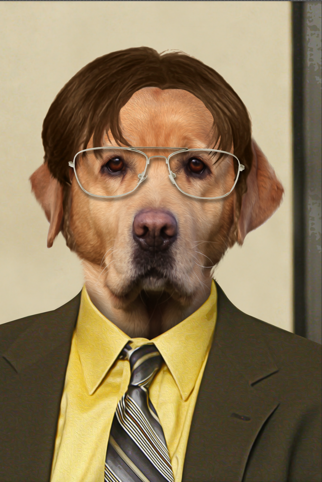 The Movie Star Custom Pet Portrait - Noble Pawtrait