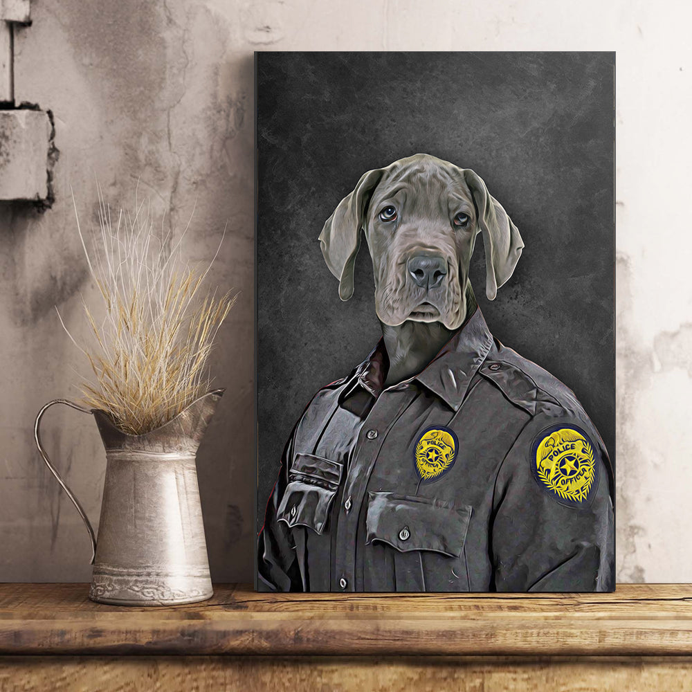 The Police Custom Pet Portrait Poster - Noble Pawtrait