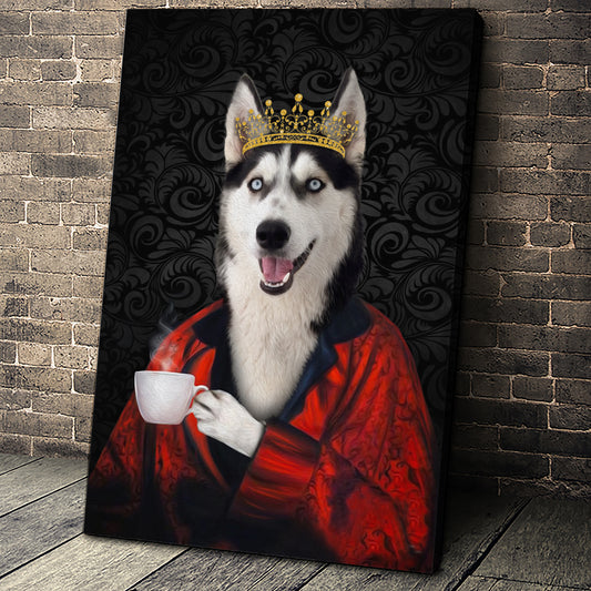The Poet Custom Pet Portrait - Noble Pawtrait