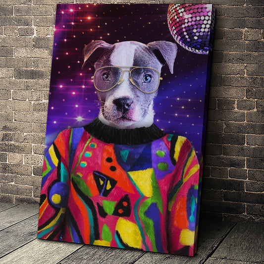 The Pop Star Custom Pet Portrait - Noble Pawtrait