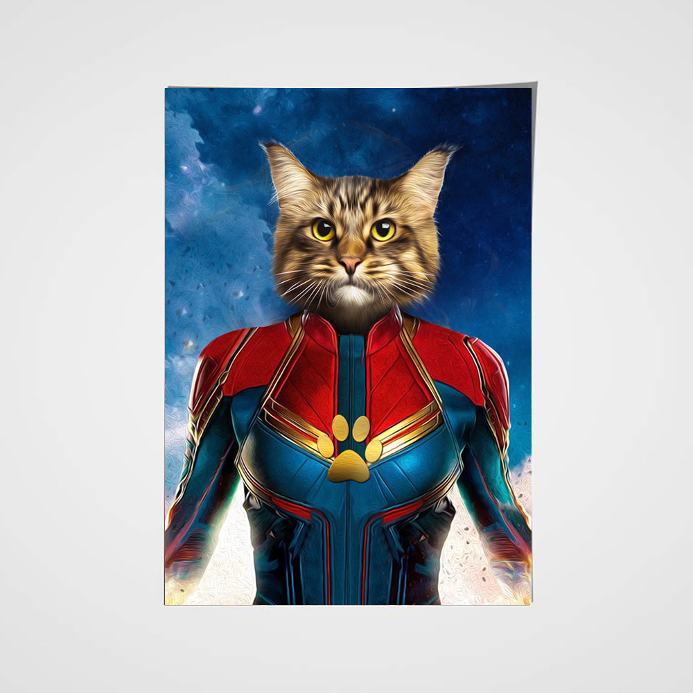 The Wonder Paw Custom Pet Portrait Poster - Noble Pawtrait