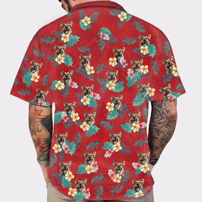 Create Your Own Hawaiian Shirt With Pet Photo