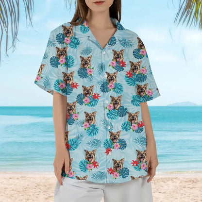 Create Your Own Hawaiian Shirt With Pet Photo