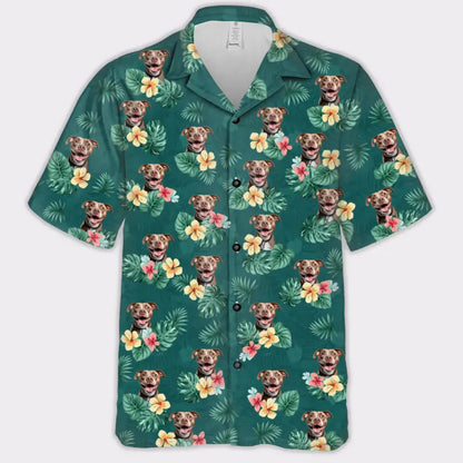 Create Your Own Hawaiian Shirt With Pet Photo