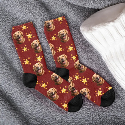 Custom Your Own Socks With Your Pet Face - Buy 01 Get 01 Free