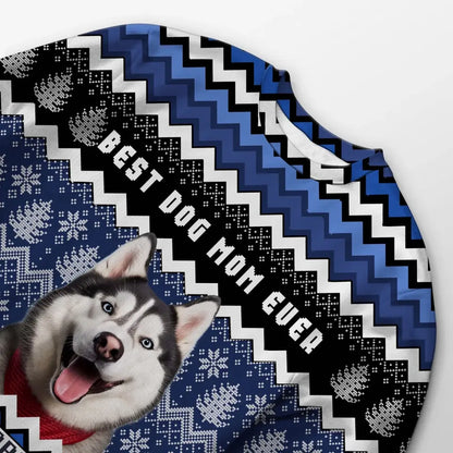 Custom Your Own Christmas Sweater With Text And Your Pet Face