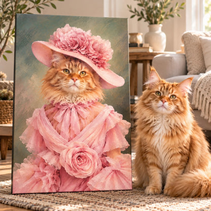 pink cat