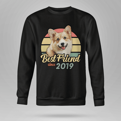 Custom T Shirt With Pet Face | Personalized Gift For Dog & Cat Lovers | Best Friend Unisex T Shirt