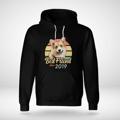 Custom T Shirt With Pet Face | Personalized Gift For Dog & Cat Lovers | Best Friend Unisex T Shirt