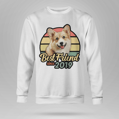 Custom T Shirt With Pet Face | Personalized Gift For Dog & Cat Lovers | Best Friend Unisex T Shirt