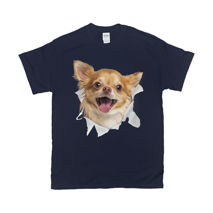 Pet Face Custom Pet T-shirt - Noble Pawtrait