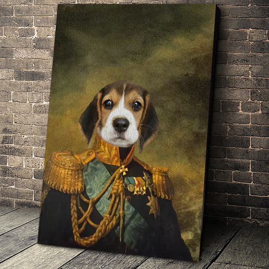 The Centurions Custom Pet Portrait Canvas - Noble Pawtrait