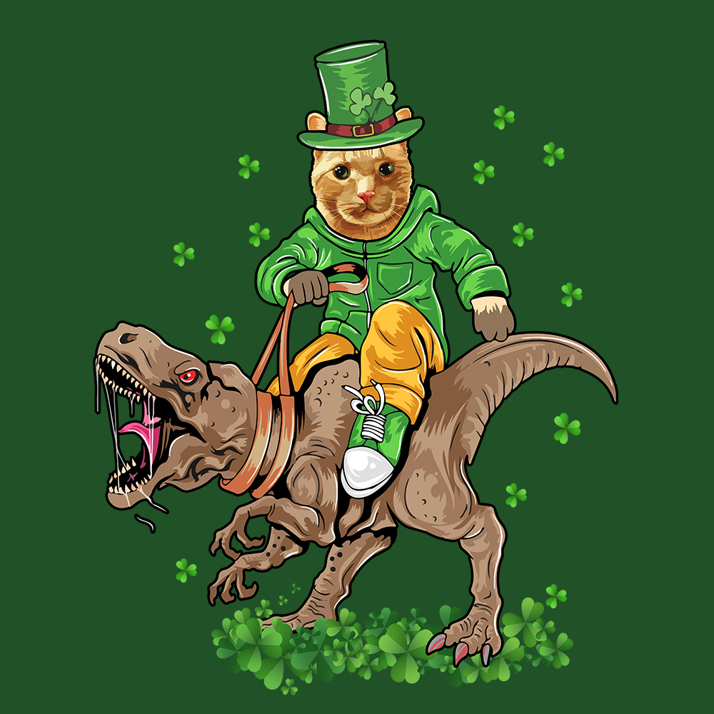 Shenanigan T-rex Custom Pet Unisex T-shirt - Noble Pawtrait