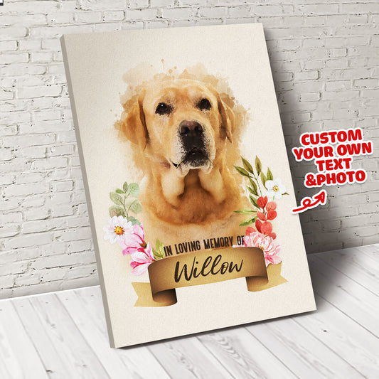 The Memorable Paw Custom Pet Portrait - Noble Pawtrait