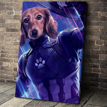 The Captain Paw Custom Pet Portrait - Noble Pawtrait