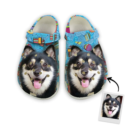 Custom Clogs With Pet Face | Personalized Gift For Pet Lovers | Gift Photo