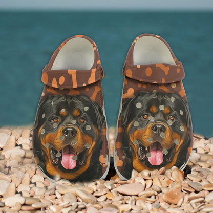 Custom Clogs With Pet Face | Personalized Gift For Pet Lovers | Bone Photo