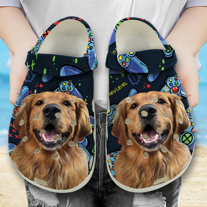 Custom Clogs With Pet Face | Personalized Gift For Pet Lovers | Gamer Photo