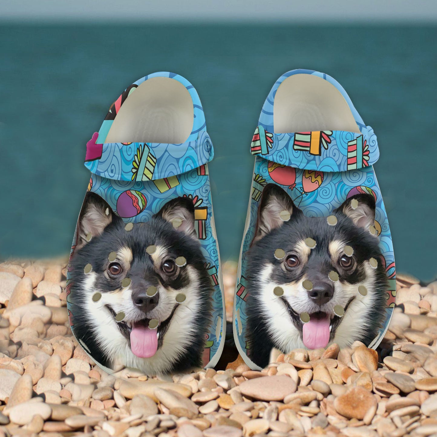 Custom Clogs With Pet Face | Personalized Gift For Pet Lovers | Gift Photo