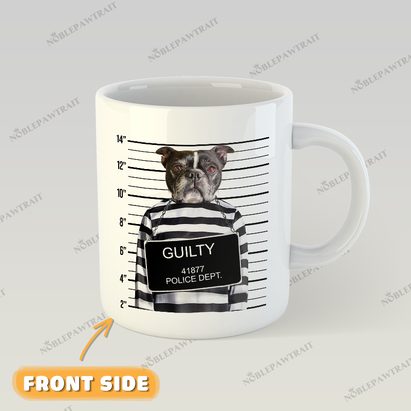 Bad Boy Custom Pet Mug - Noble Pawtrait