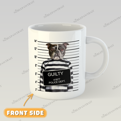 Bad Boy Custom Pet Mug - Noble Pawtrait