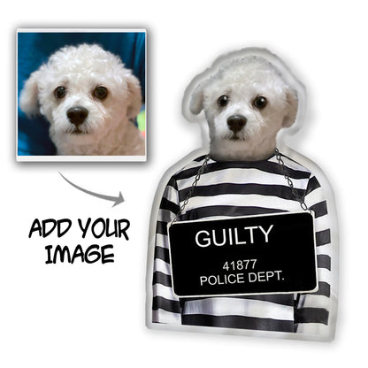 The Bad Boy Custom Pet Pillow - Noble Pawtrait