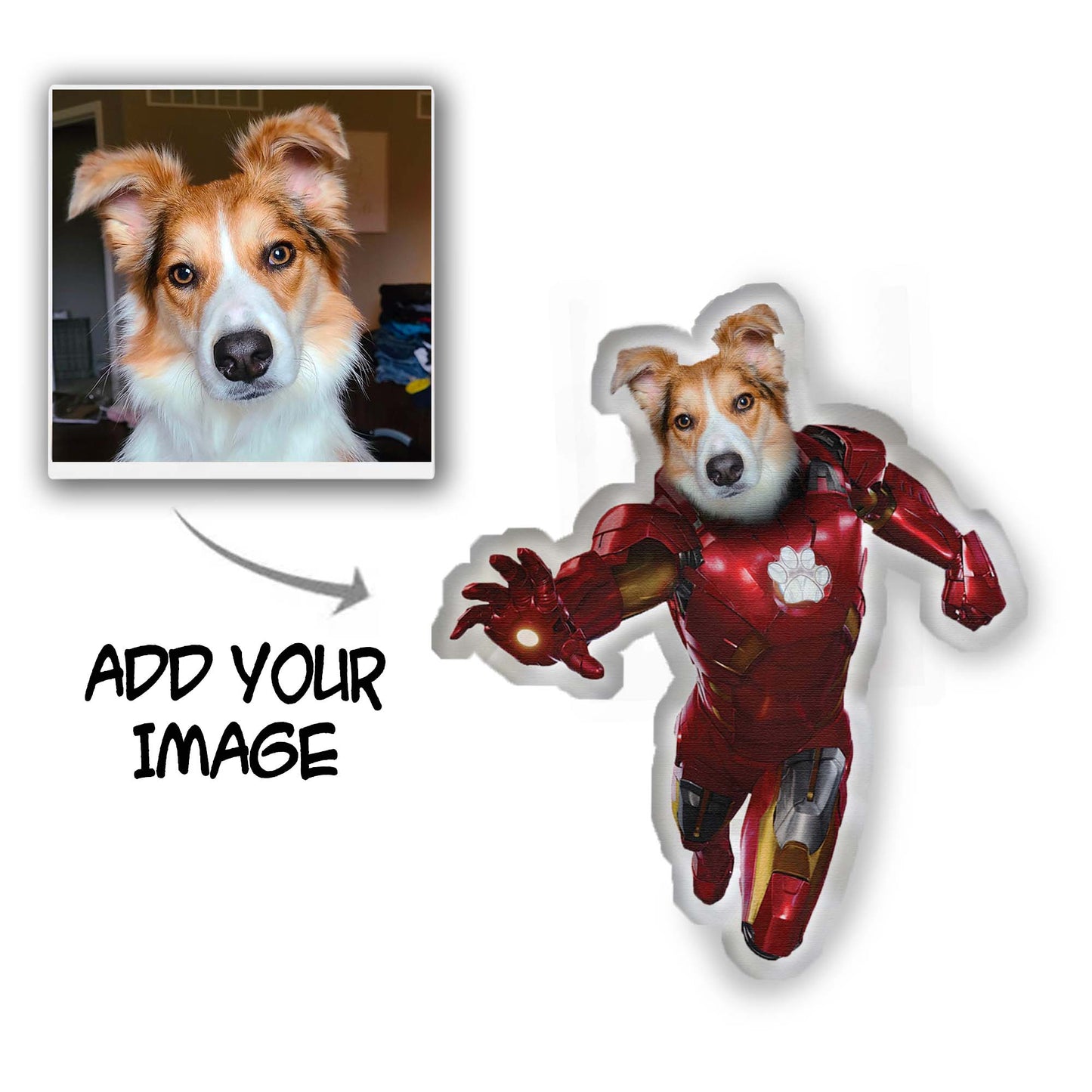 The Machina Custom Pet Pillow - Noble Pawtrait