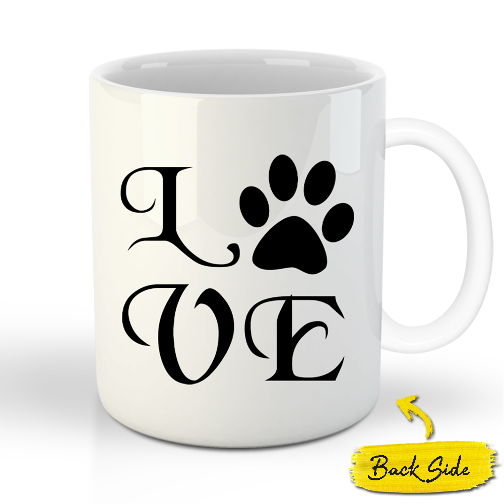 The Lady Custom Pet Mug - Noble Pawtrait