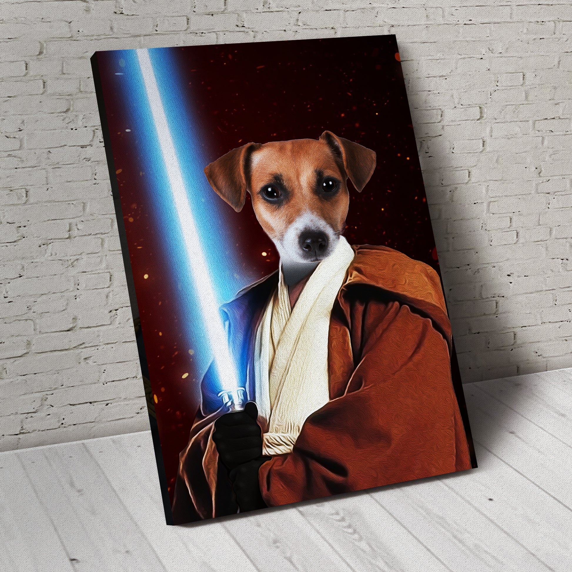 The JediPaw Custom Pet Portrait - Noble Pawtrait