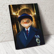 Sir Reginald Hargreeves Custom Pet Portrait Canvas - Noble Pawtrait