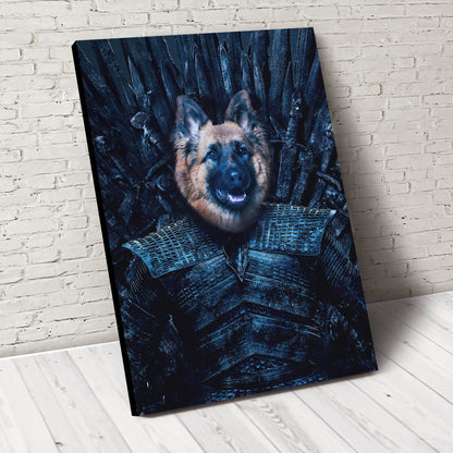 Night King Custom Pet Portrait - Noble Pawtrait