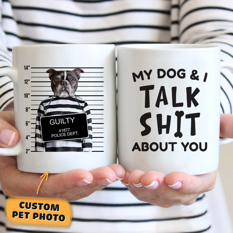 Bad Boy Custom Pet Mug - Noble Pawtrait