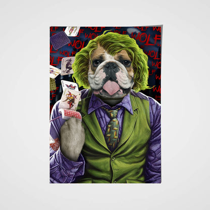 The Joke Paw Custom Pet Portrait - Noble Pawtrait
