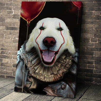 The IT Custom Pet Portrait Canvas - Noble Pawtrait