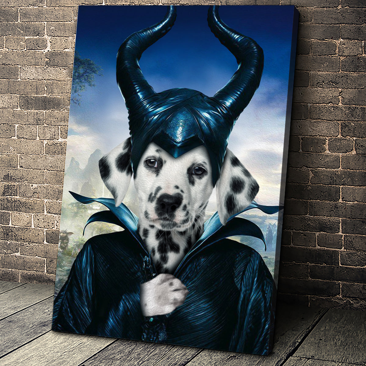 The Pawnificent Custom Pet Portrait - Noble Pawtrait