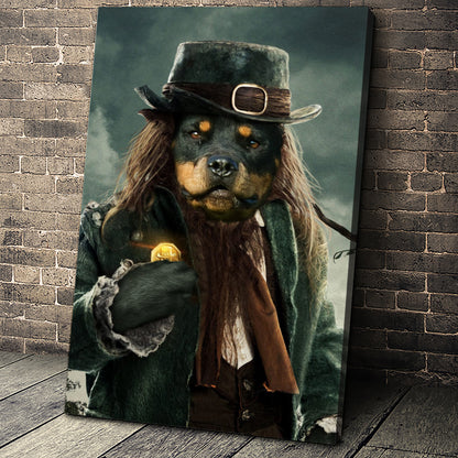 The Leprechaun Custom Pet Portrait - Noble Pawtrait