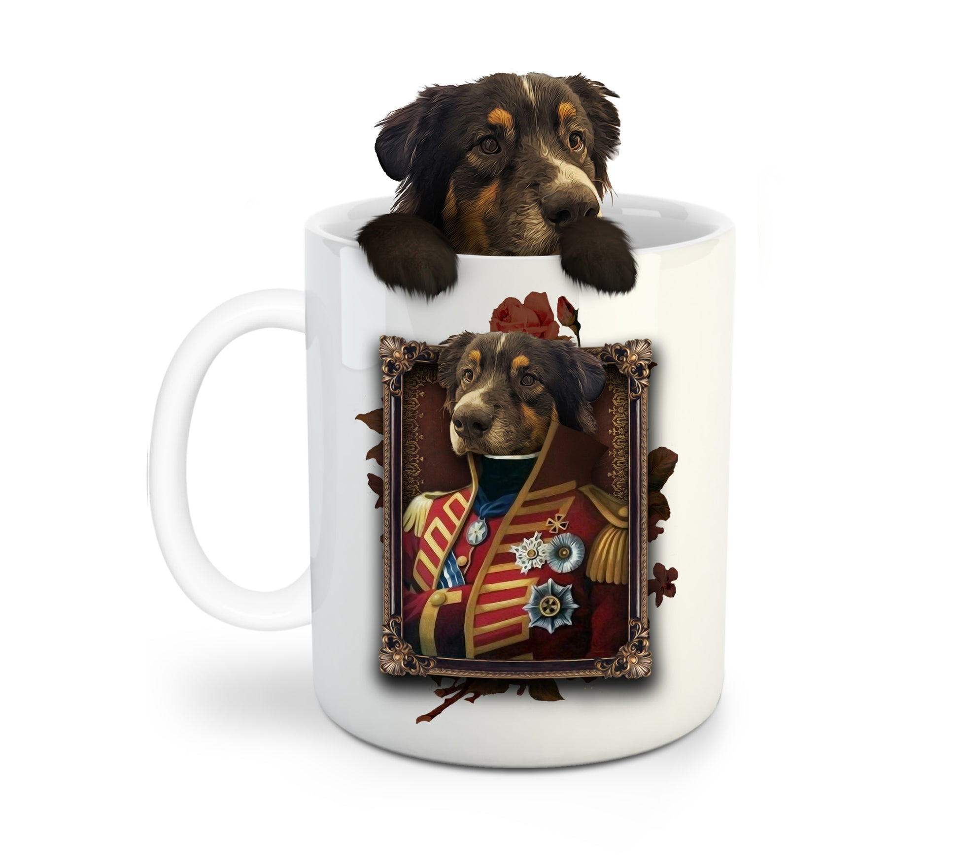 The Pilus Prior Custom Pet Mug - Noble Pawtrait
