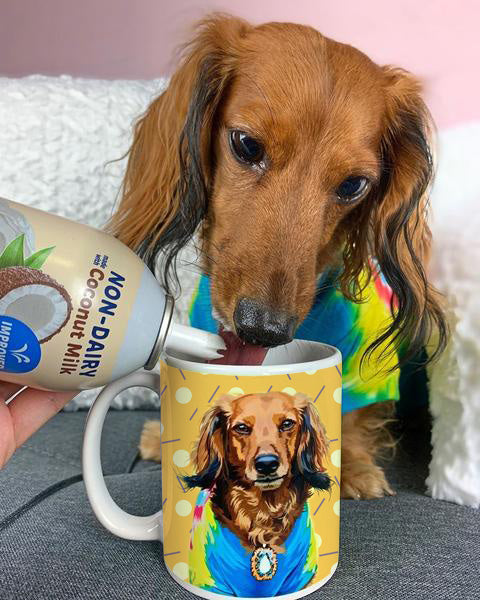 Custom Pet Coffee Mug - Noble Pawtrait