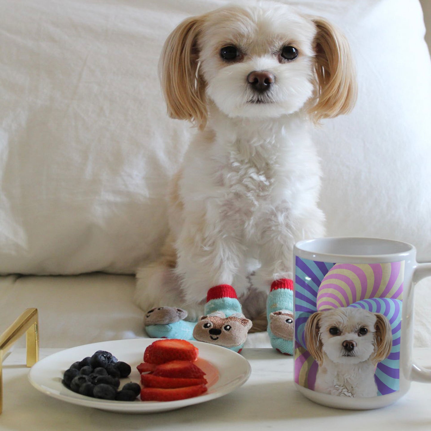 Custom Pet Coffee Mug - Noble Pawtrait