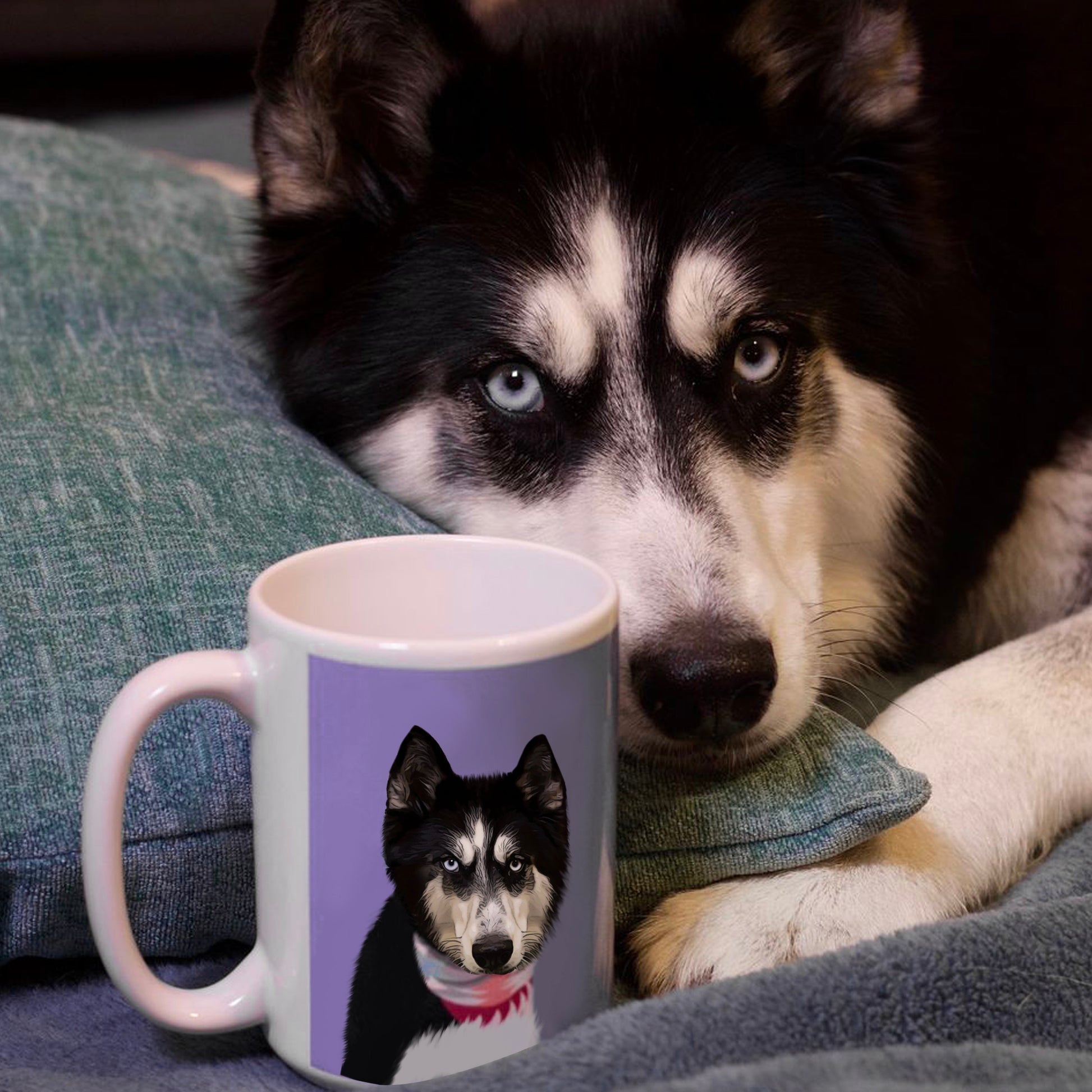 Custom Pet Coffee Mug - Noble Pawtrait